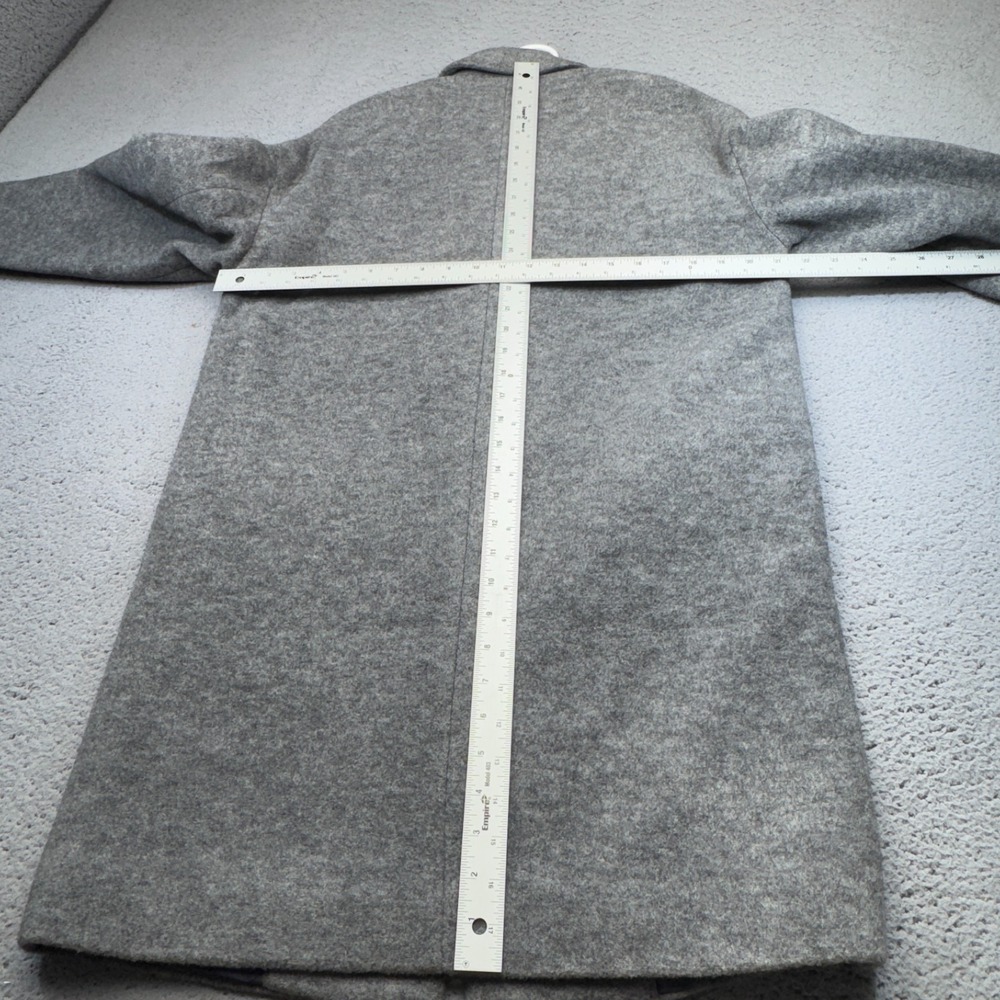 Rag and Bone Coat Womens Extra Small Gray Oversized Drop Shoulder Estelle Cocoon - Picture 13 of 15